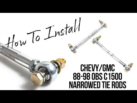 Billet Narrowed Tie Rods